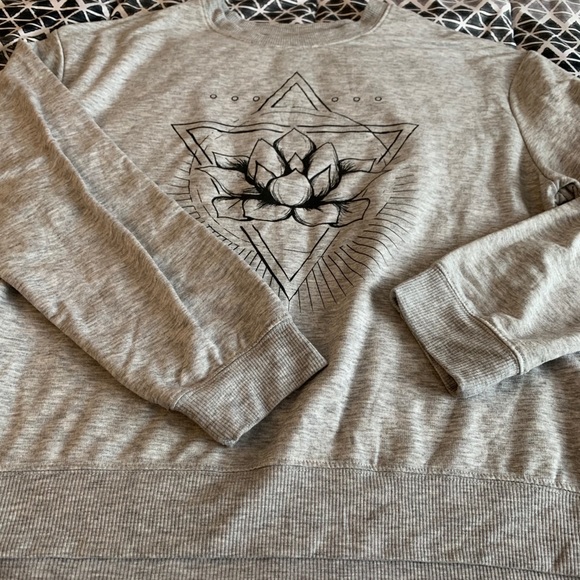 Grey Graphic Sweatshirt - Picture 2 of 5